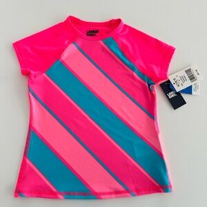 Girls Pink and Blue Rashguard